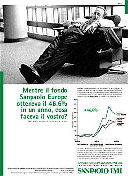 SanPaolo IMI - Investment fund print advertising