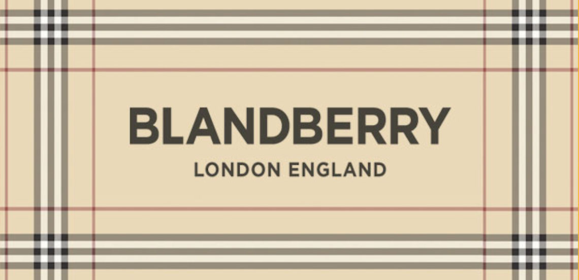 Blandberry logo.