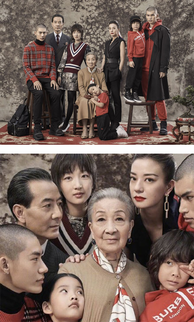 Images from the Burberry 2019 Chinese Lunar New Year Campaign.