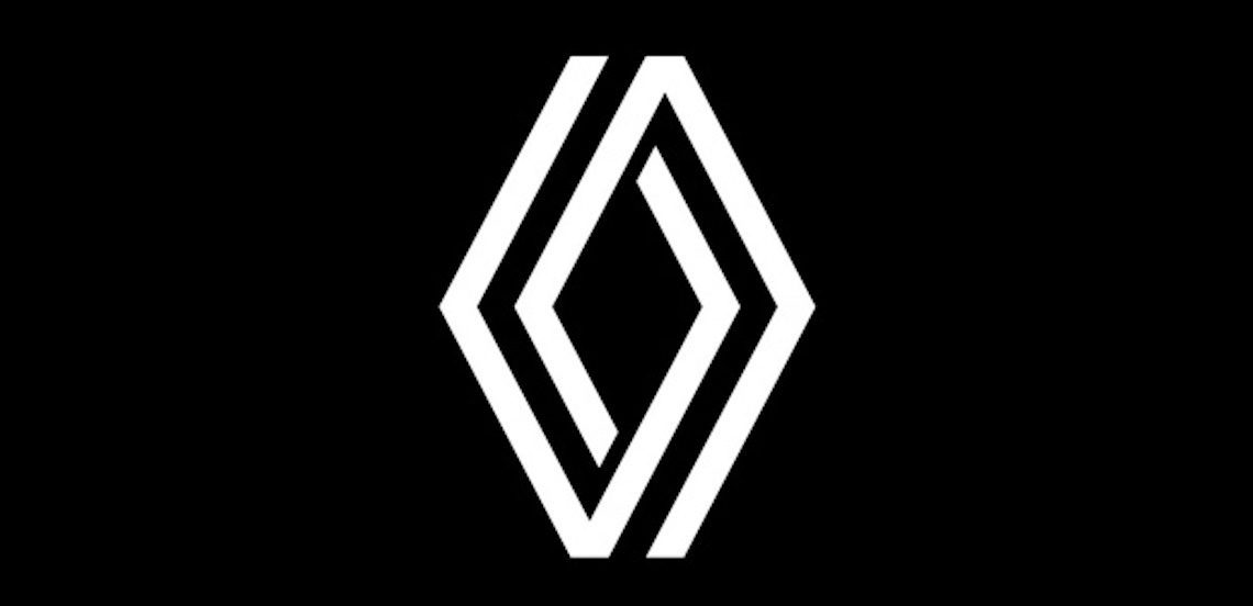 Renault brand symbol 2021.